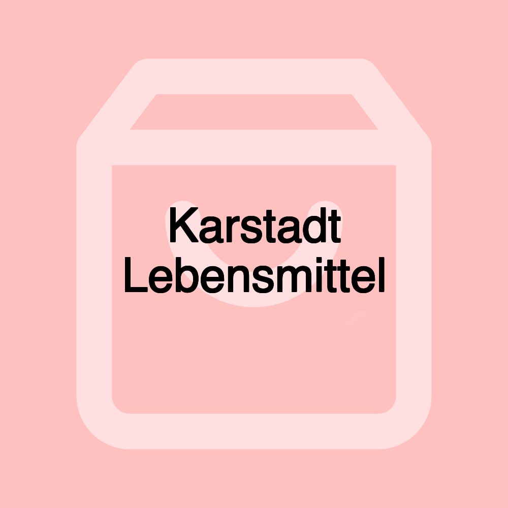 Karstadt Lebensmittel