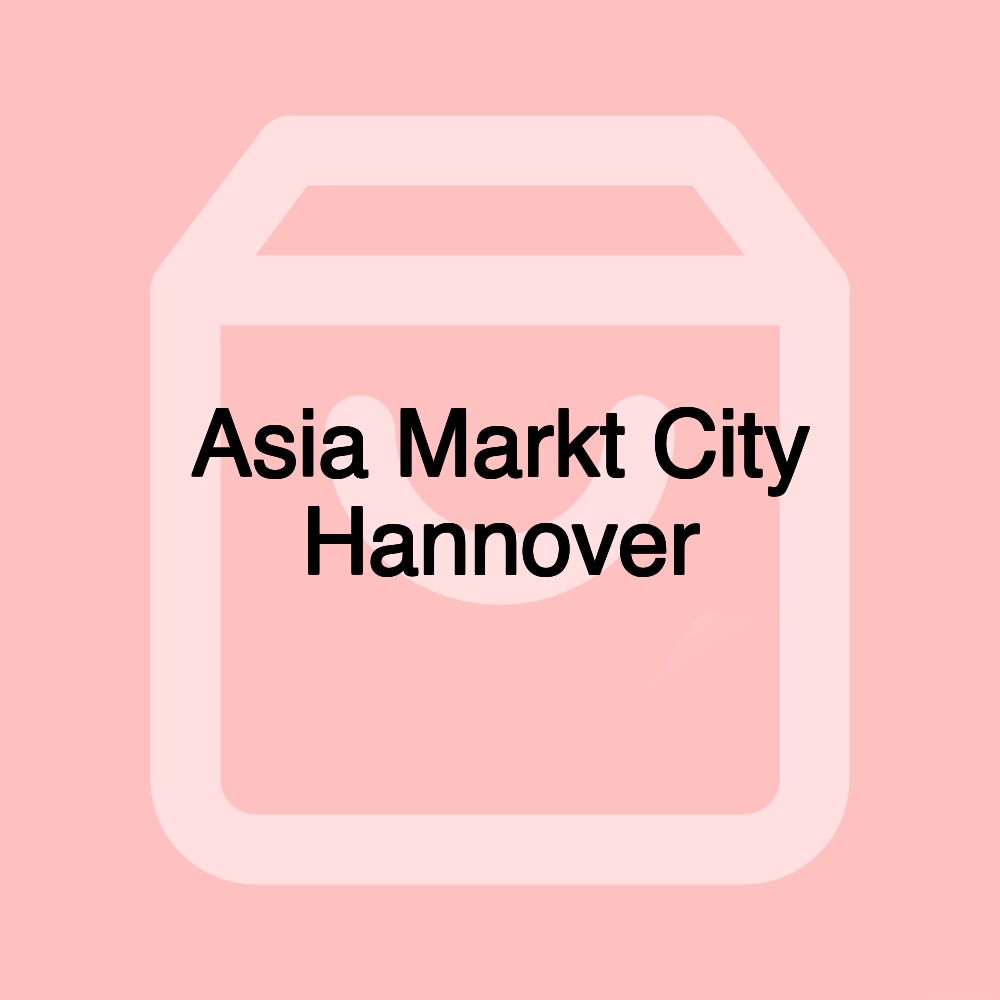 Asia Markt City Hannover