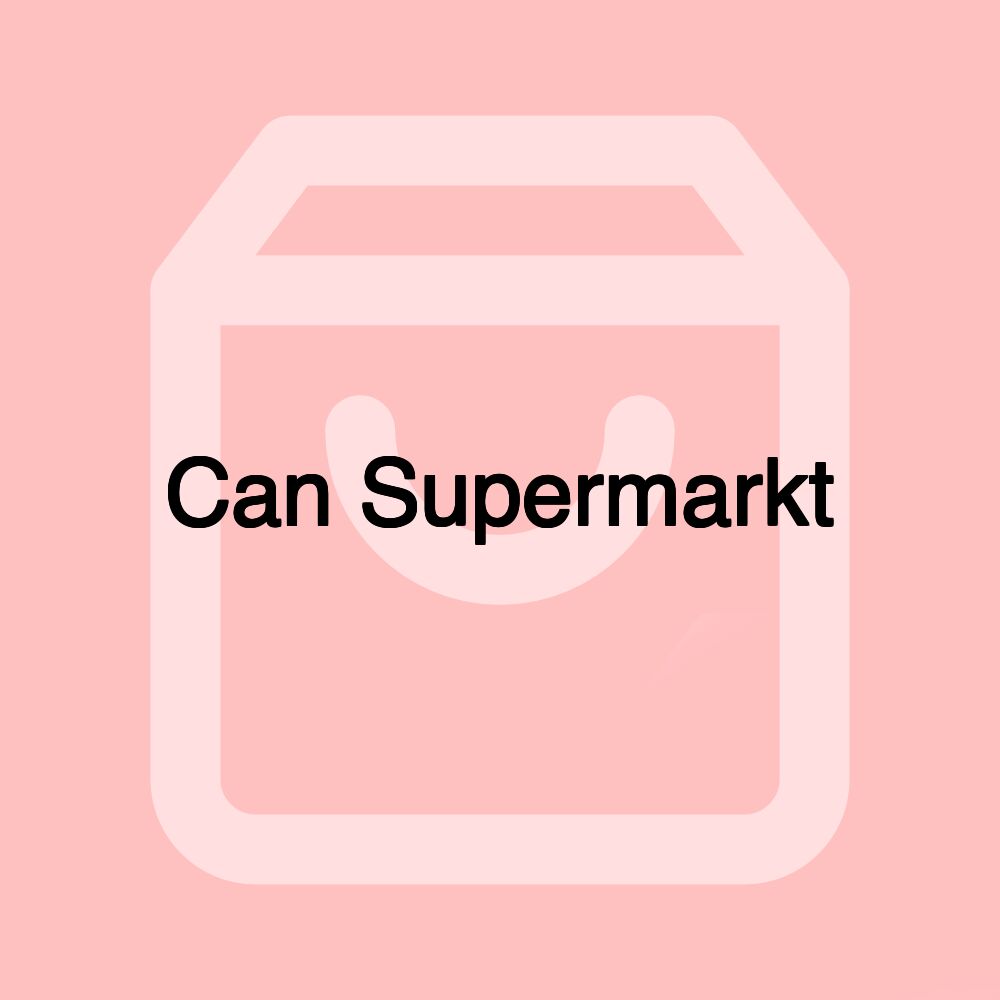 Can Supermarkt