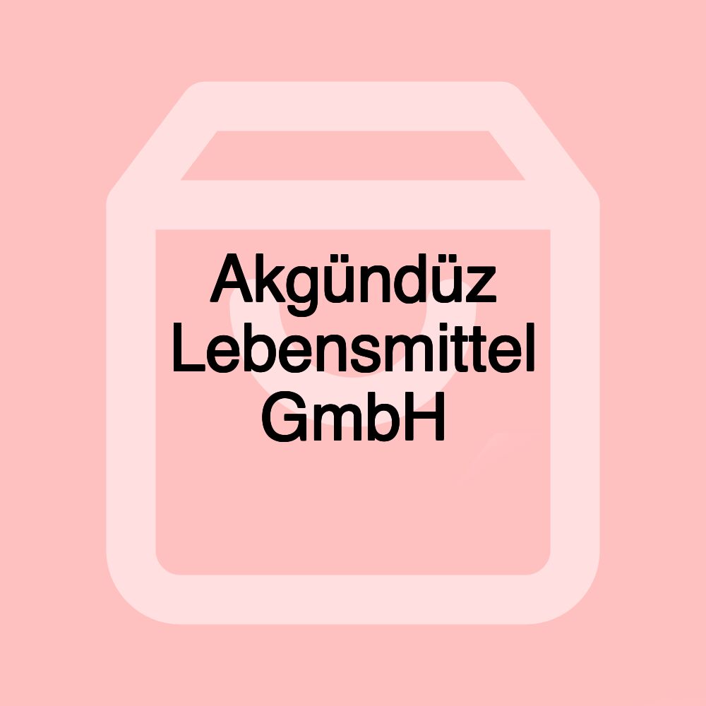 Akgündüz Lebensmittel GmbH