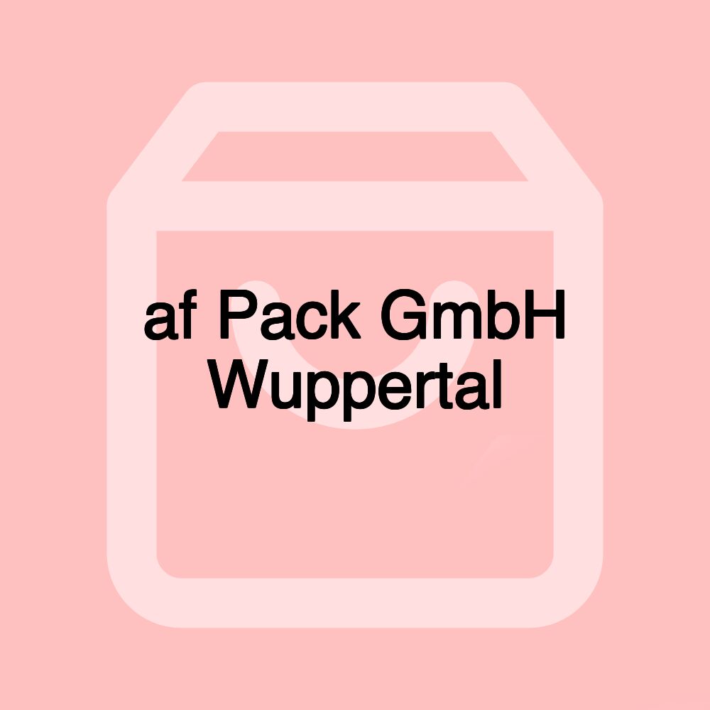 af Pack GmbH Wuppertal