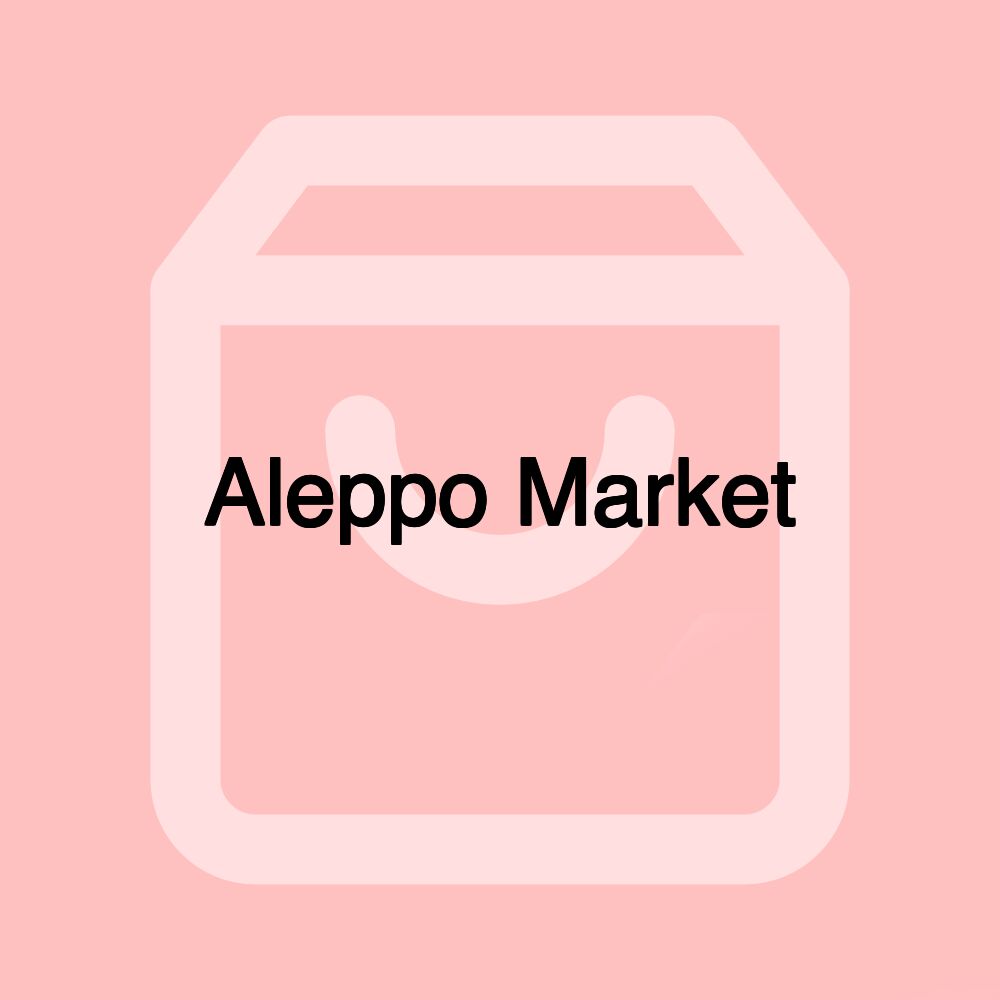 Aleppo Market