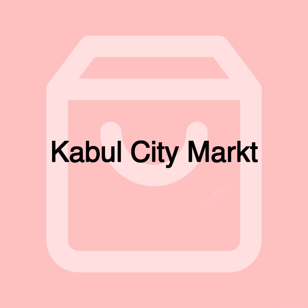 Kabul City Markt