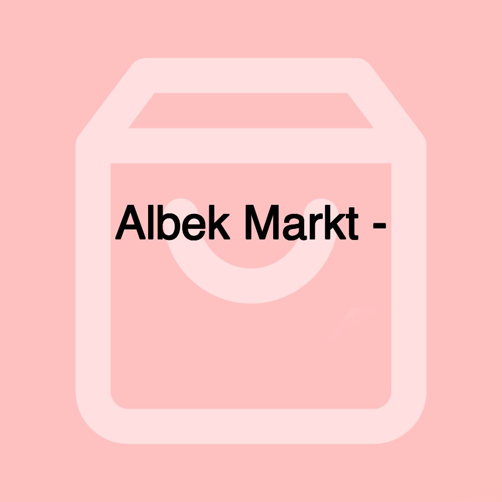 Albek Markt - البيك ماركت