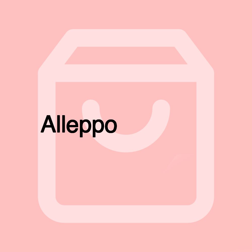 Alleppo الحلبي