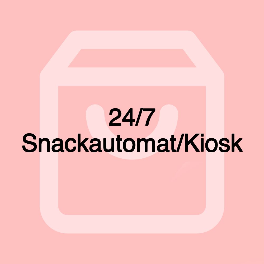 24/7 Snackautomat/Kiosk