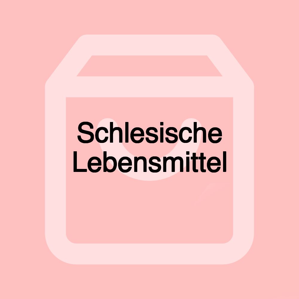 Schlesische Lebensmittel