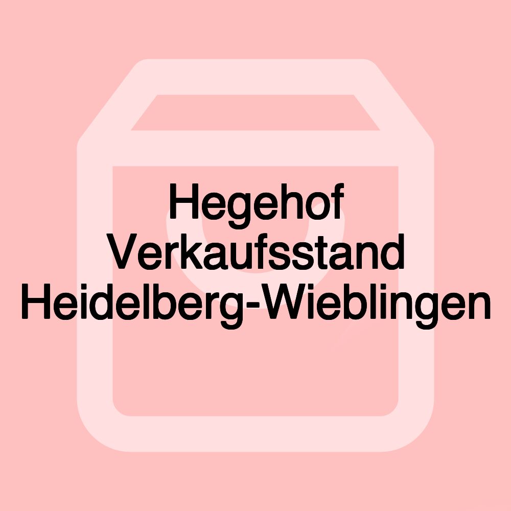 Hegehof Verkaufsstand Heidelberg-Wieblingen