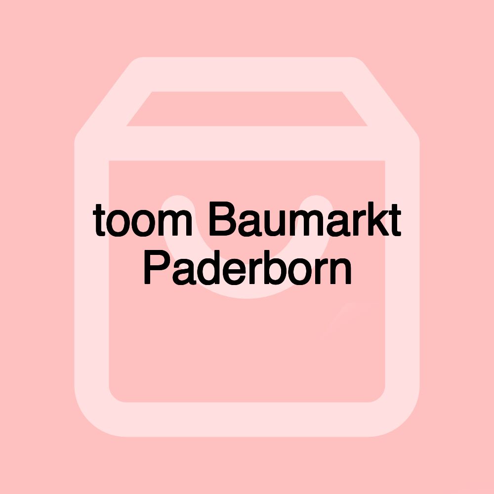 toom Baumarkt Paderborn