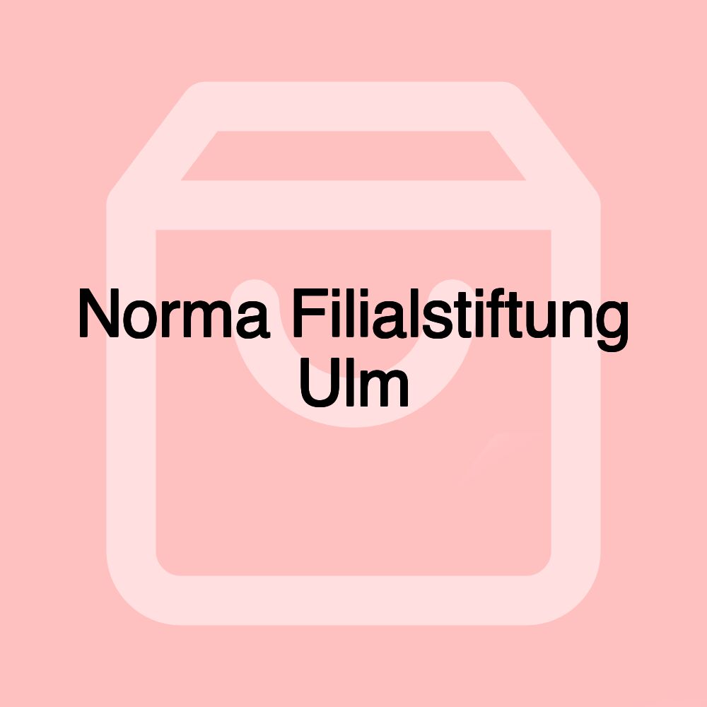 Norma Filialstiftung Ulm