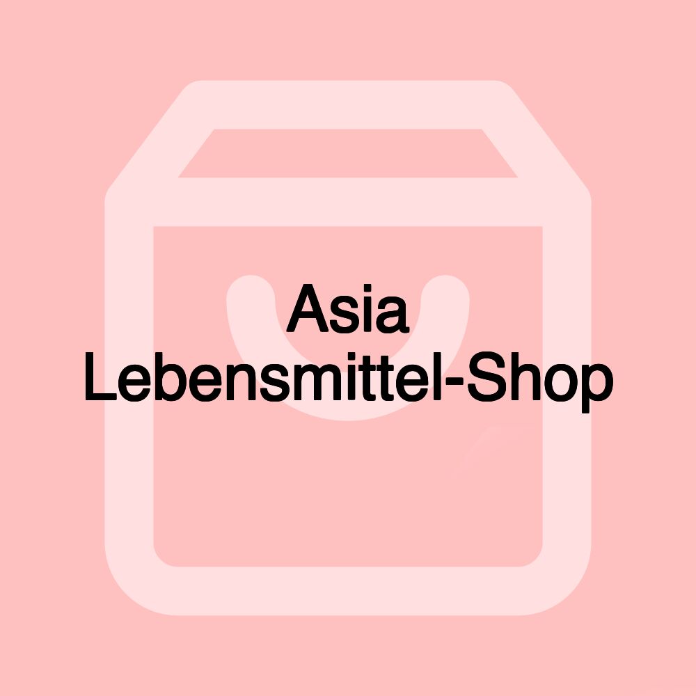 Asia Lebensmittel-Shop