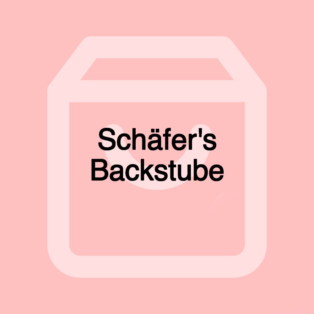 Schäfer's Backstube