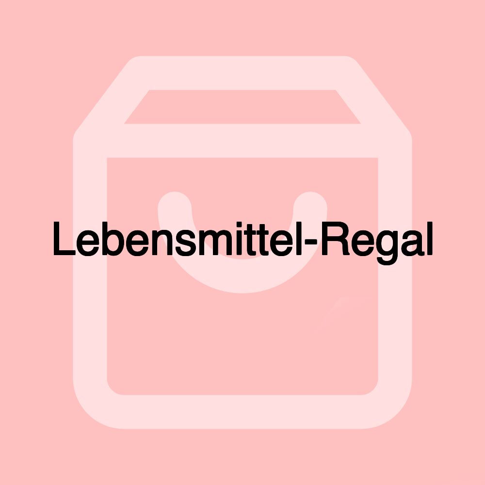 Lebensmittel-Regal