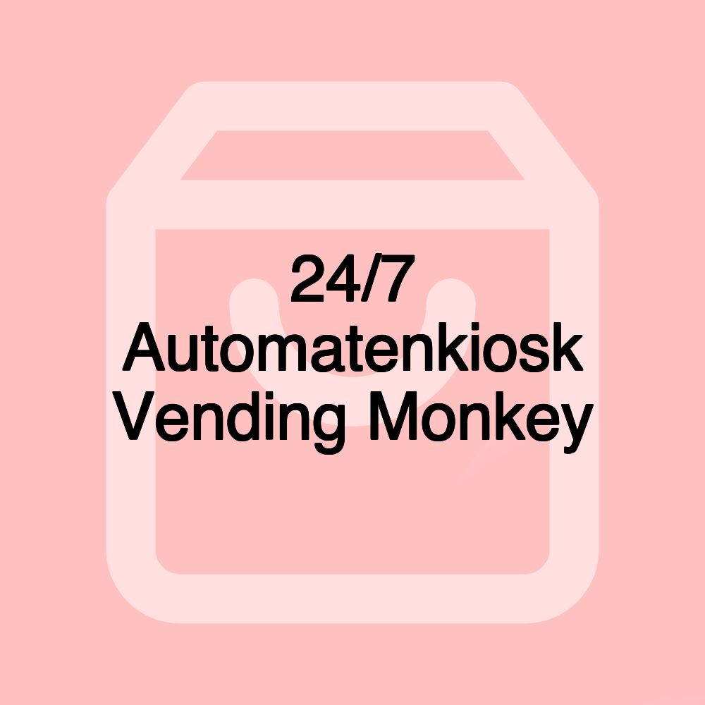 24/7 Automatenkiosk Vending Monkey