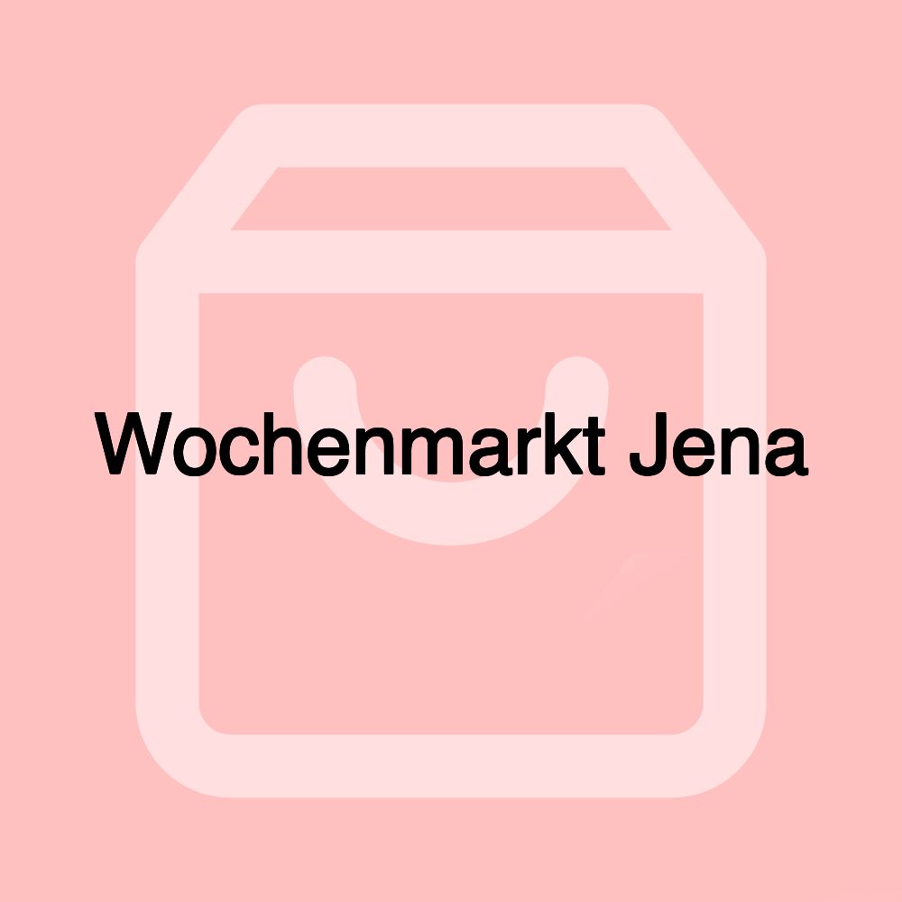 Wochenmarkt Jena