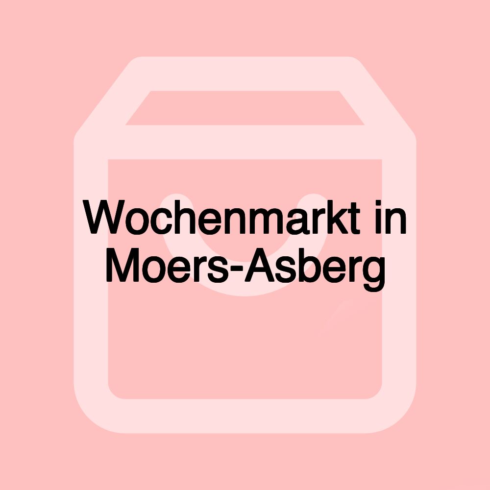 Wochenmarkt in Moers-Asberg