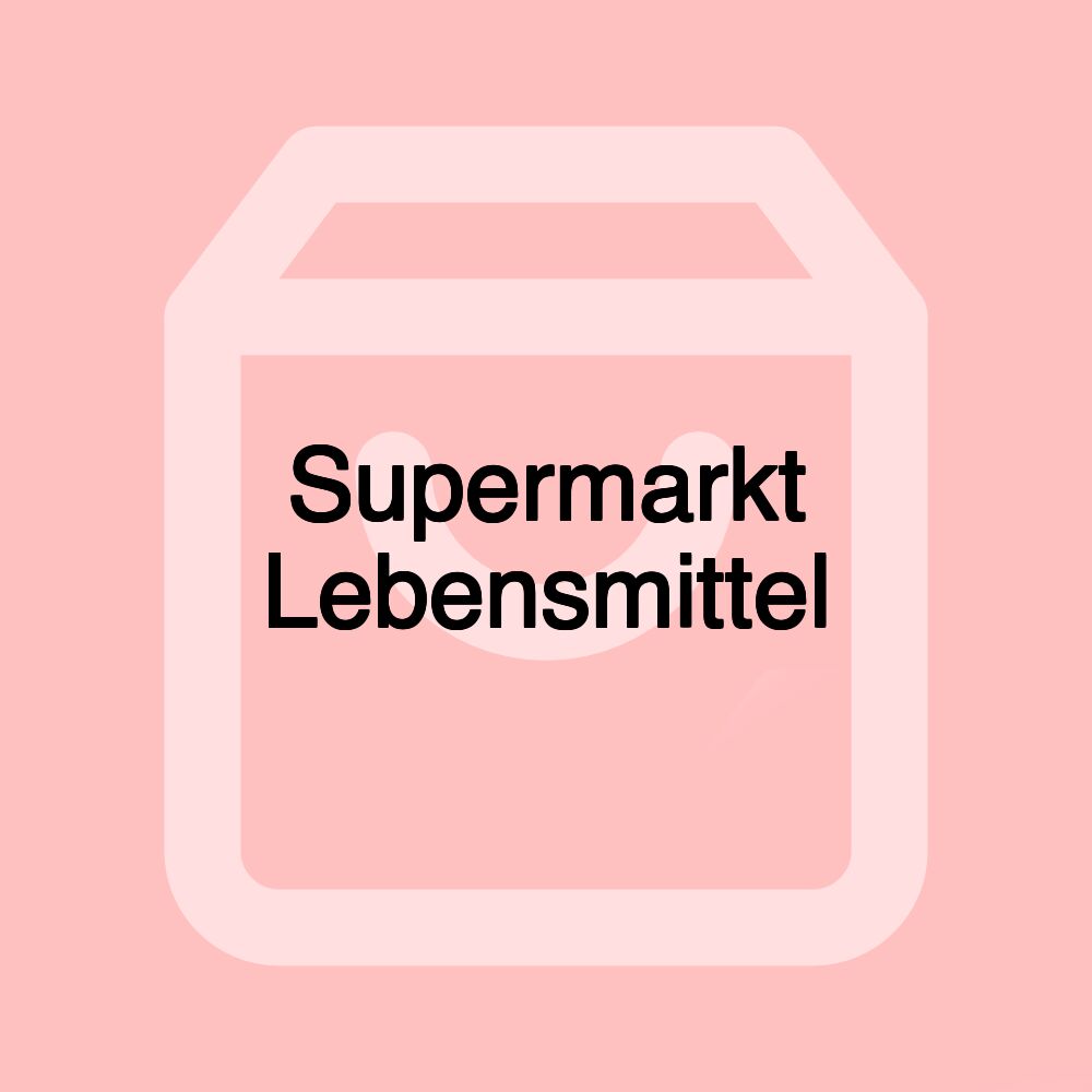 Supermarkt Lebensmittel