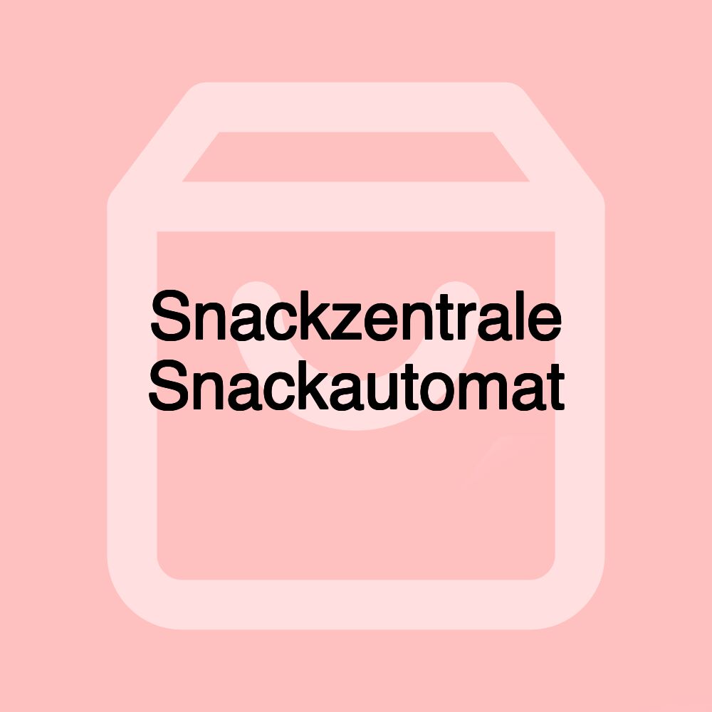 Snackzentrale Snackautomat