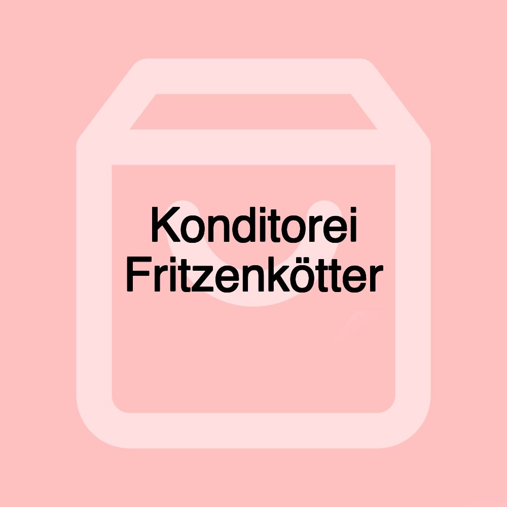 Konditorei Fritzenkötter