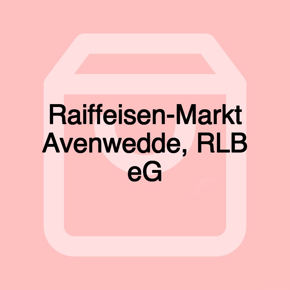 Raiffeisen-Markt Avenwedde, RLB eG