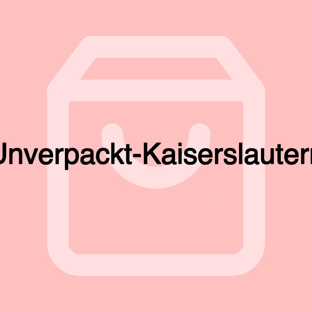 Unverpackt-Kaiserslautern