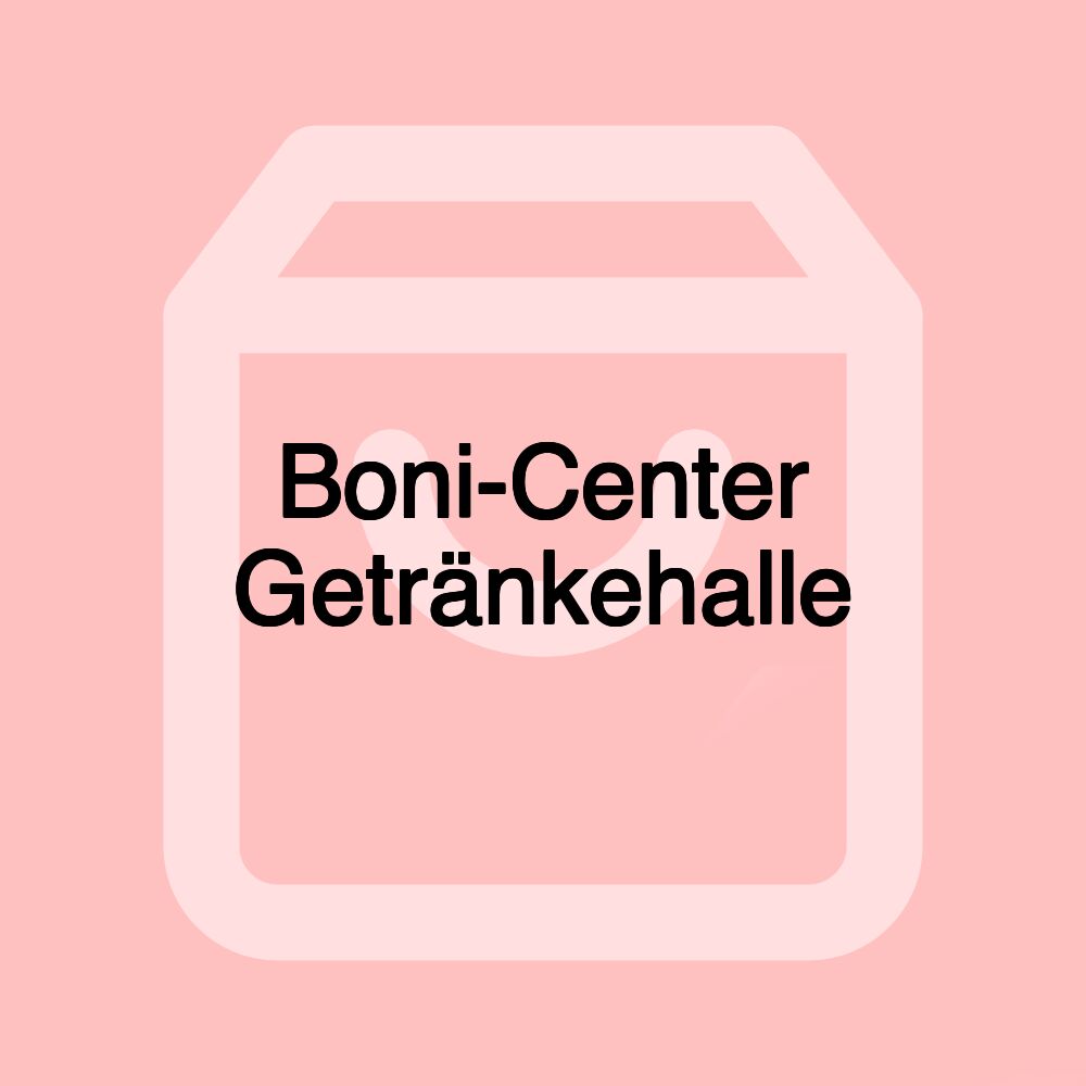 Boni-Center Getränkehalle