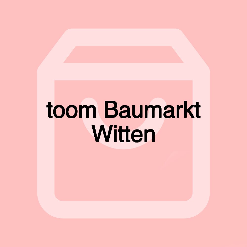 toom Baumarkt Witten