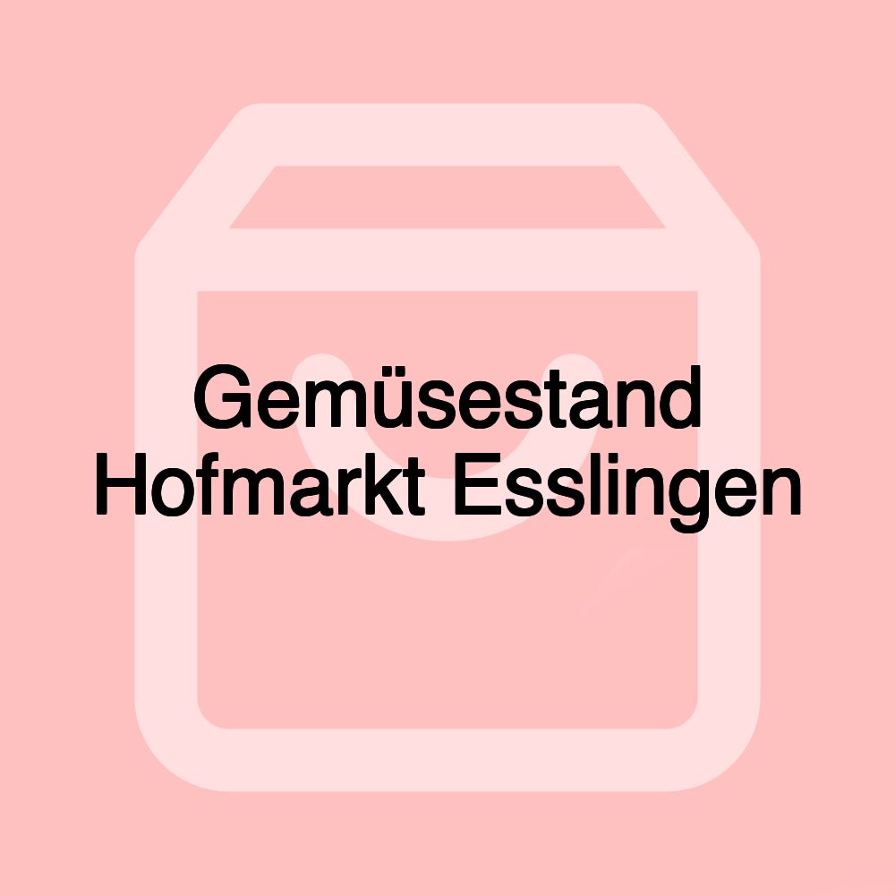 Gemüsestand Hofmarkt Esslingen