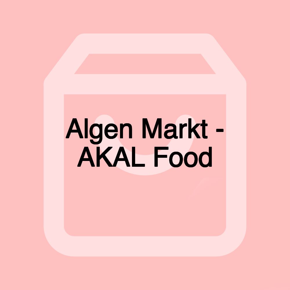 Algen Markt - AKAL Food