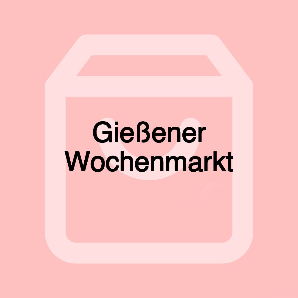 Gießener Wochenmarkt