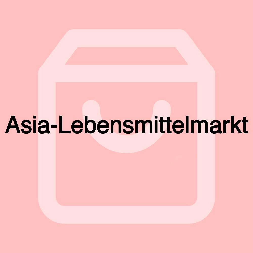 Asia-Lebensmittelmarkt