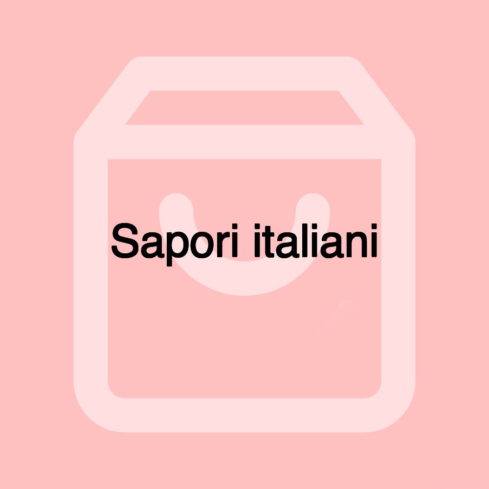 Sapori italiani