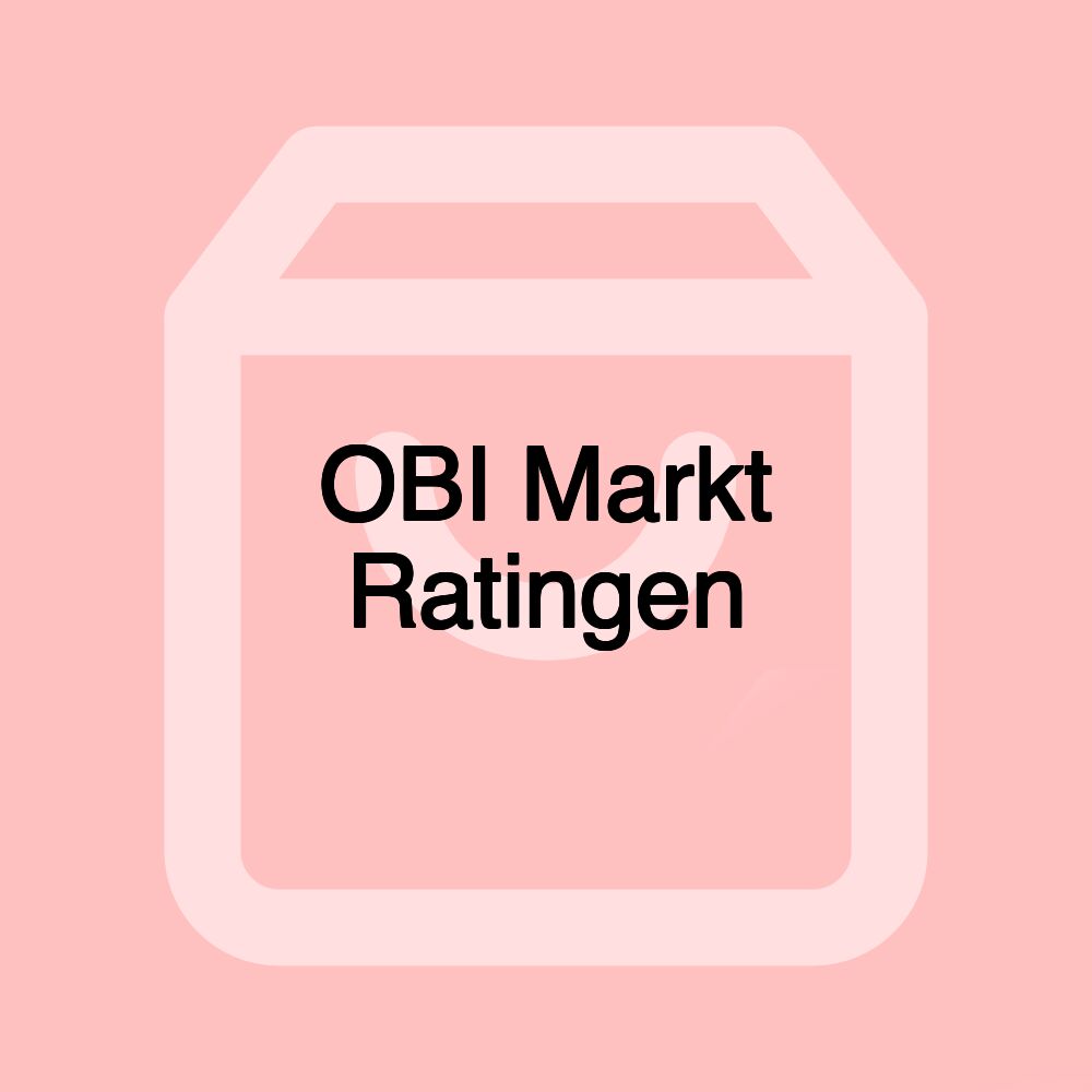 OBI Markt Ratingen