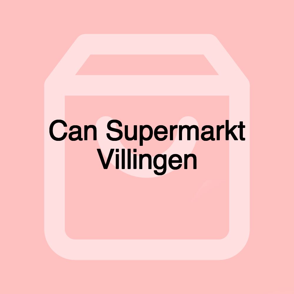 Can Supermarkt Villingen