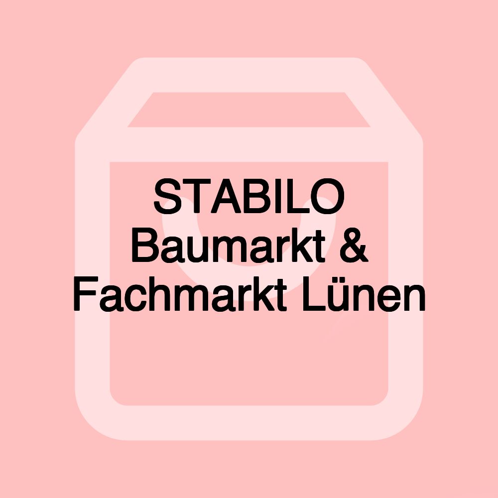 STABILO Baumarkt & Fachmarkt Lünen