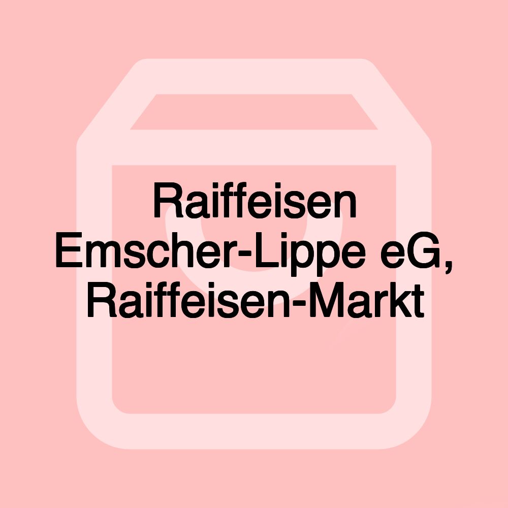 Raiffeisen Emscher-Lippe eG, Raiffeisen-Markt