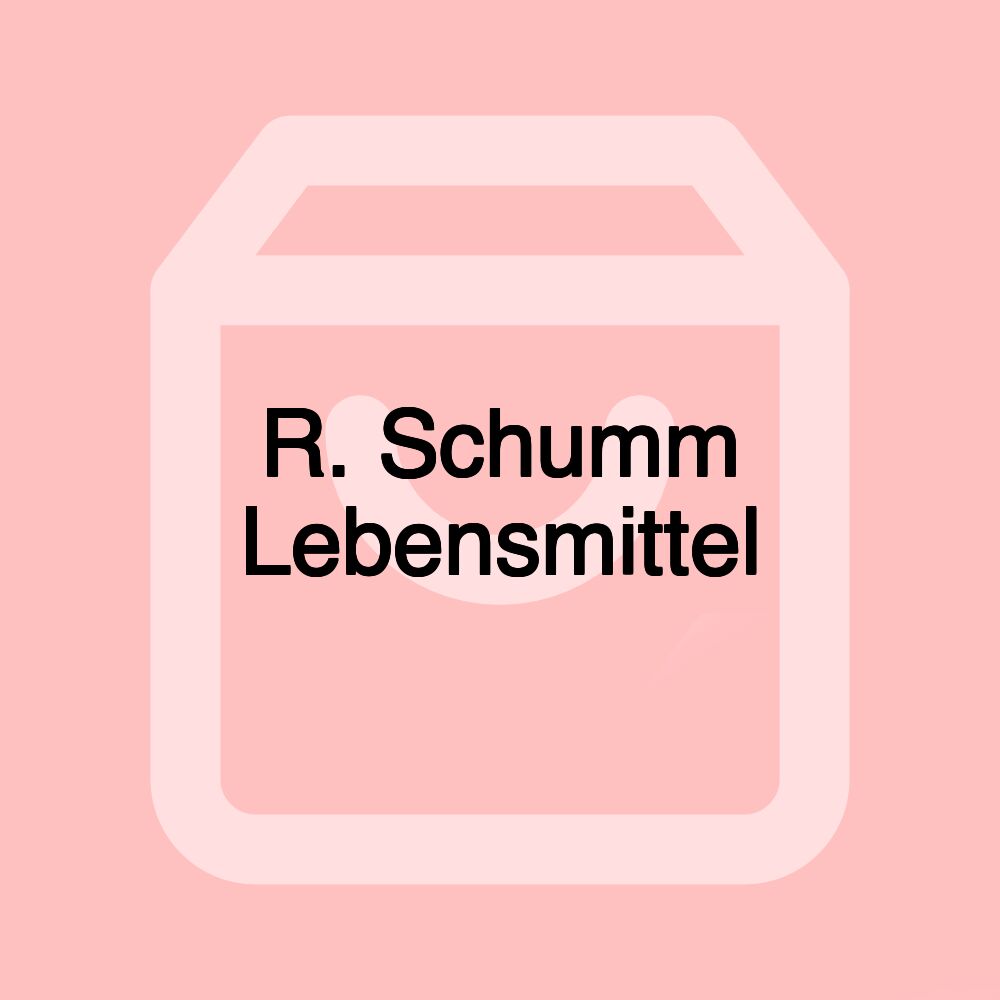 R. Schumm Lebensmittel