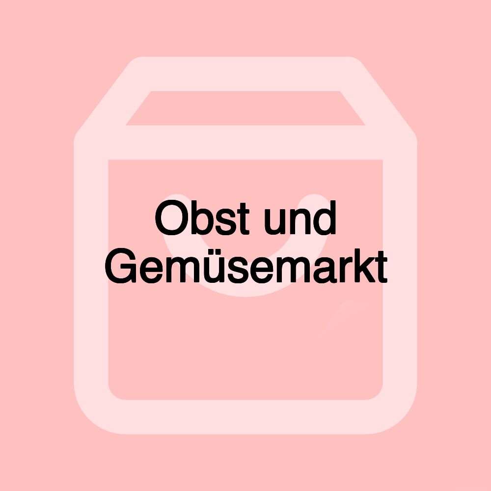 Obst und Gemüsemarkt