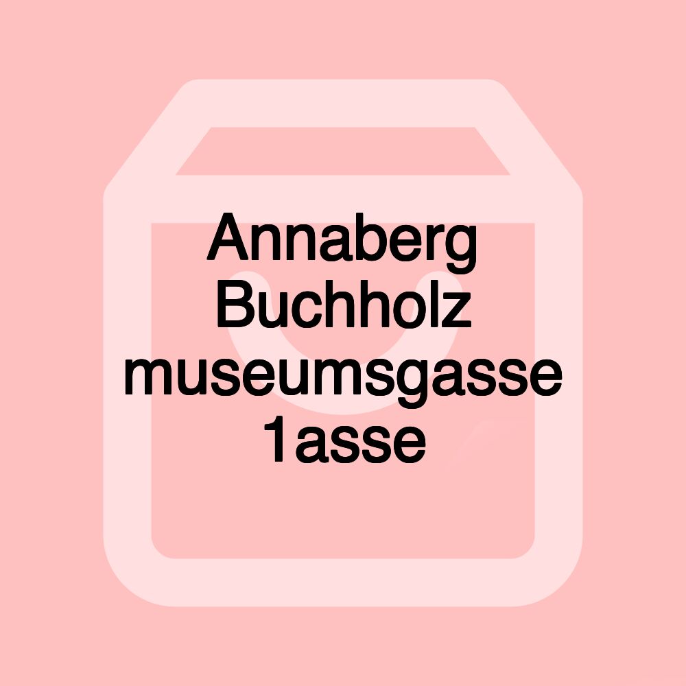 Annaberg Buchholz museumsgasse 1asse