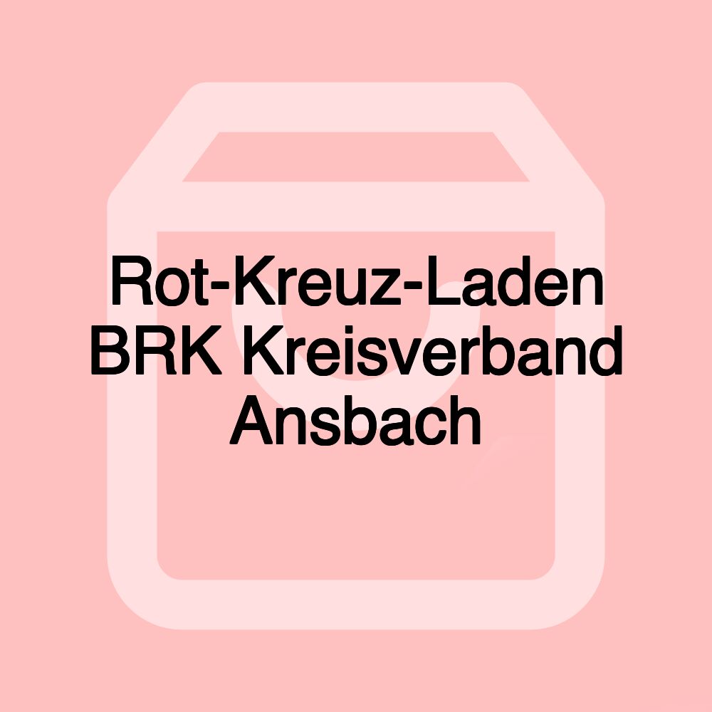 Rot-Kreuz-Laden BRK Kreisverband Ansbach