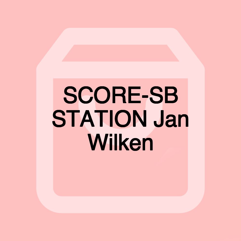 SCORE-SB STATION Jan Wilken