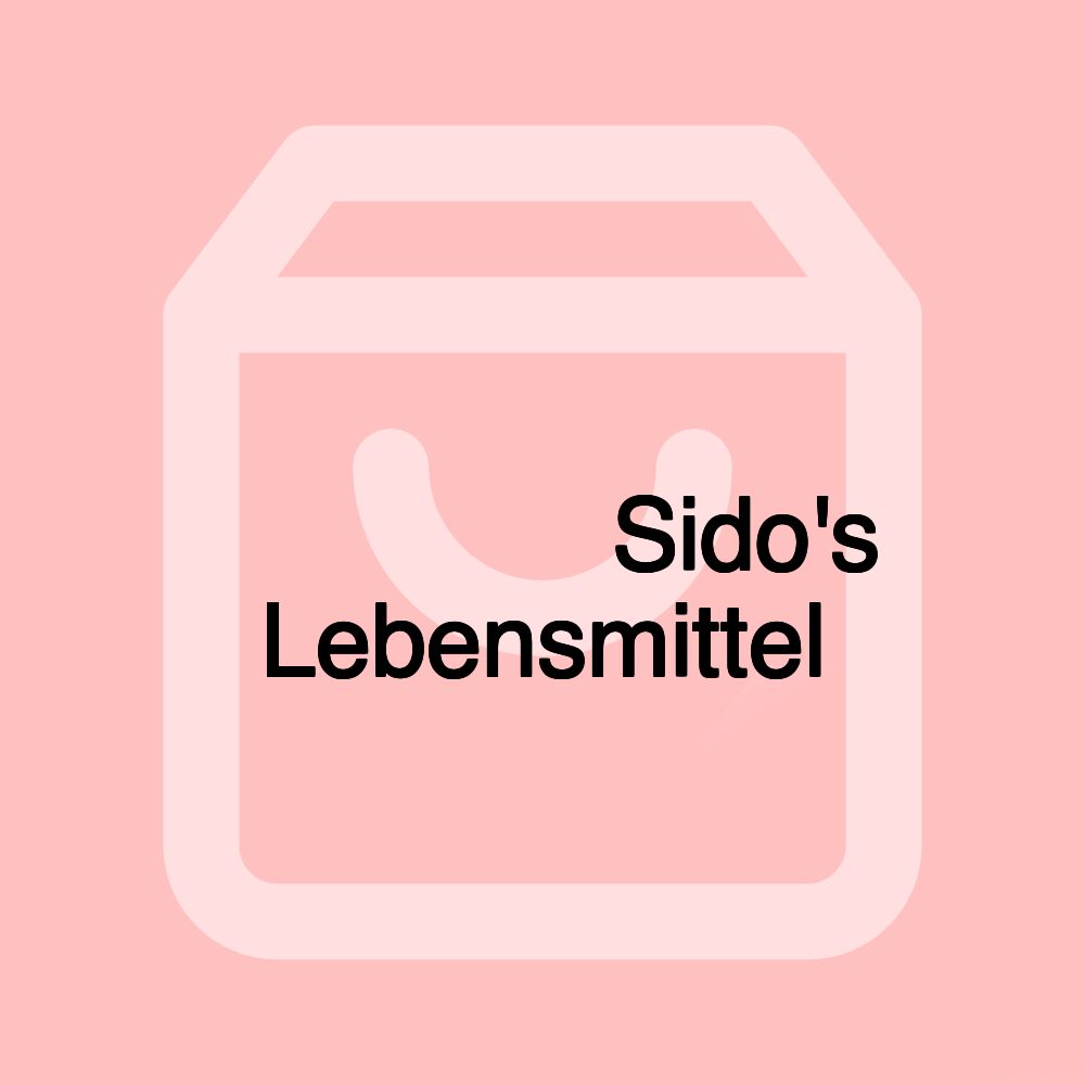 محل مواد غذائية Sido's Lebensmittel