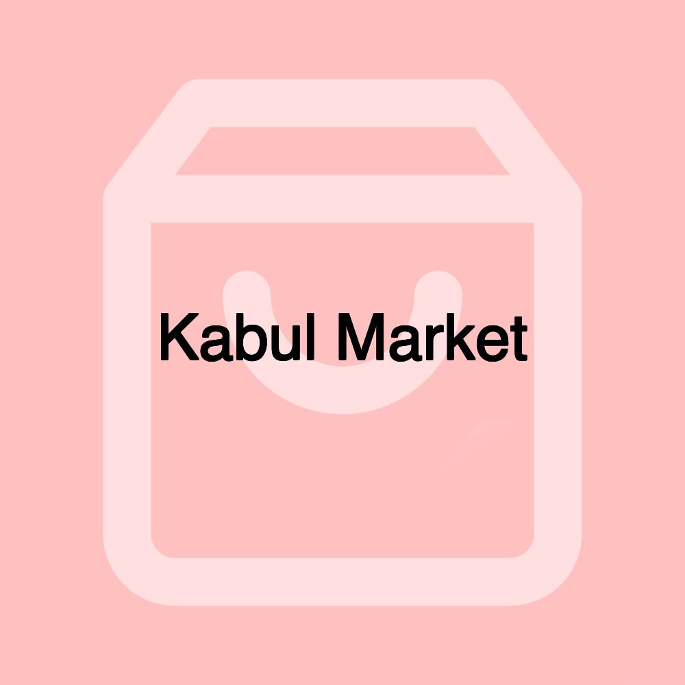 Kabul Market