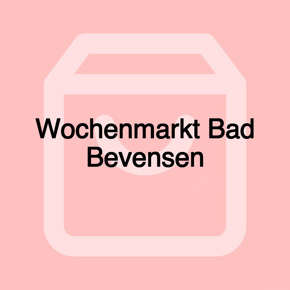 Wochenmarkt Bad Bevensen