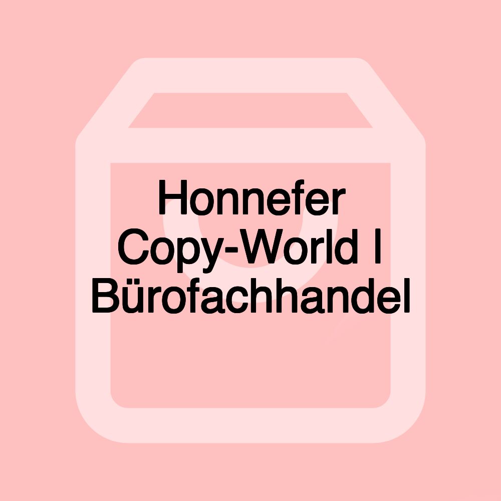 Honnefer Copy-World | Bürofachhandel