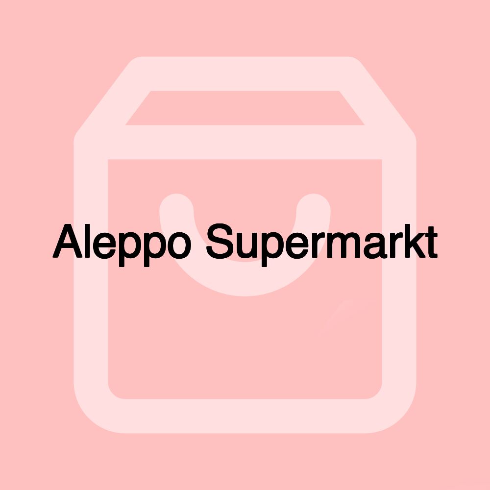 Aleppo Supermarkt