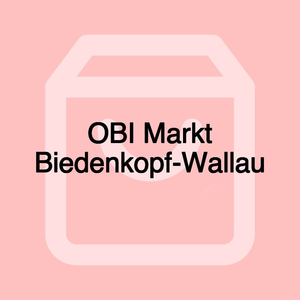 OBI Markt Biedenkopf-Wallau