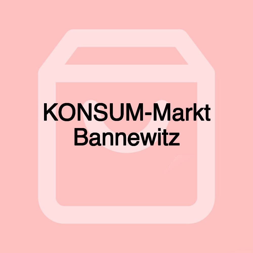 KONSUM-Markt Bannewitz