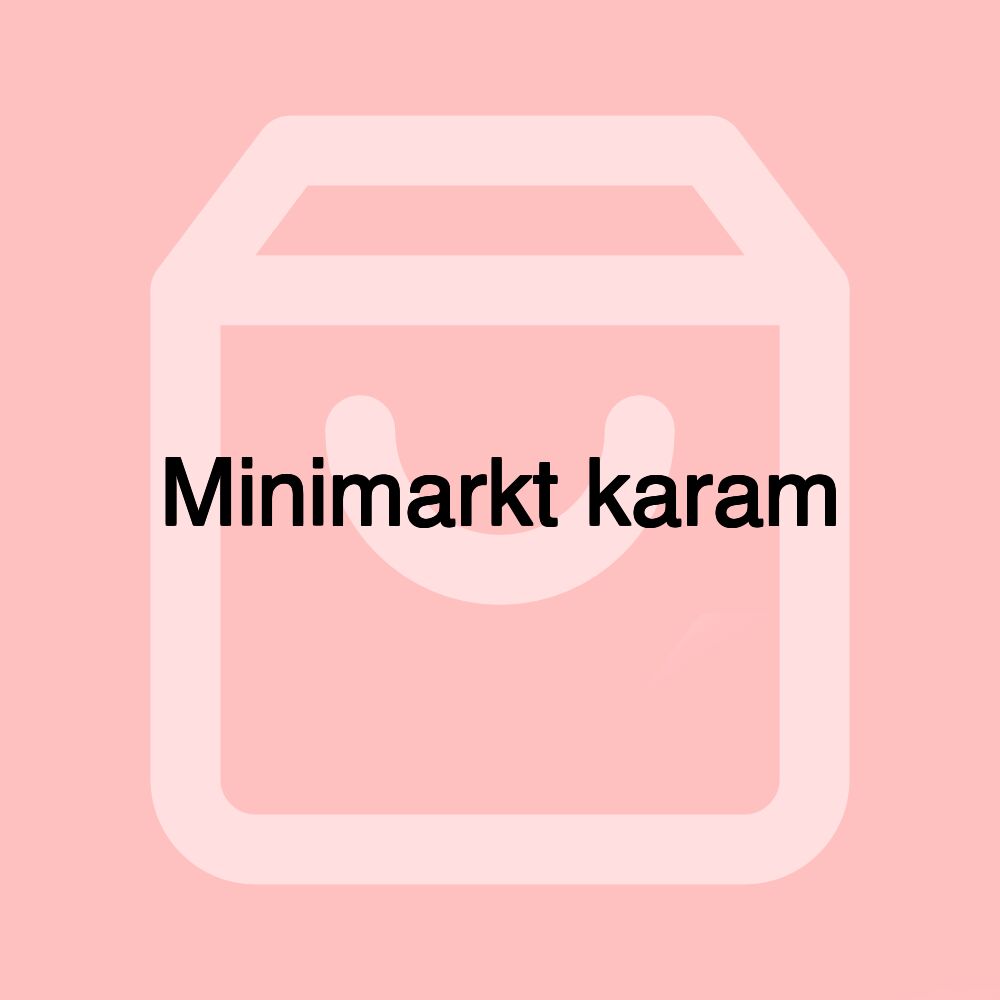 Minimarkt karam