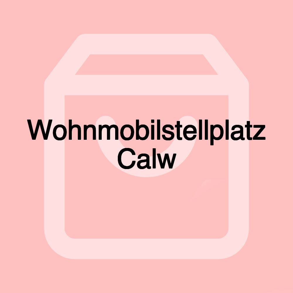 Wohnmobilstellplatz Calw